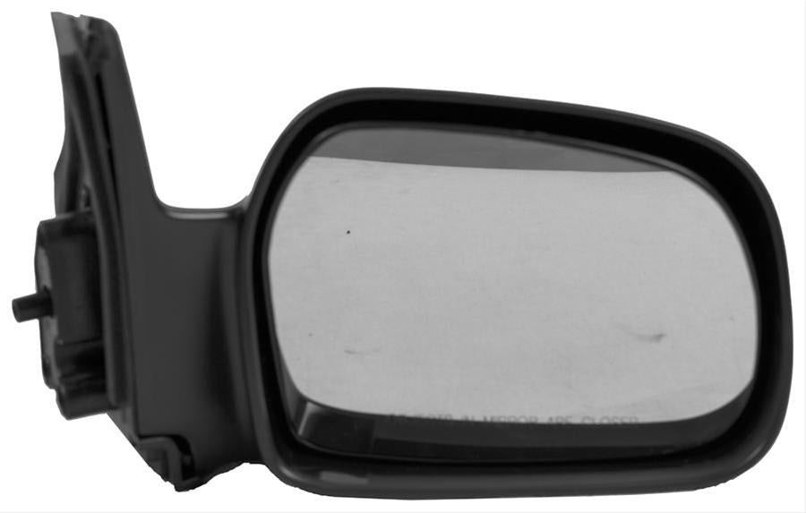 RH DOOR MIRROR MAN NONHTD SMOOTH BLK NONFLDG TRACKER 9904; VITARA 9905