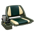WISE 8WD139LS PADDED PLASTIC FOLD DOWN SEAT GREEN / SAND