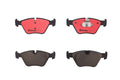 Brembo 01-06 BMW 330Ci/01-05 330i/330xi/04-10 X3 Front Premium NAO Ceramic OE Equivalent Pad