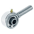 Johnny Joint Rod End 2 Inch Polished Stainless Steel Narrow 3/4 Inch-16 RH Threads 2 Inch x .515 Inch Ball RockJock 4X4
