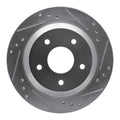 DFC 85-92 Chevrolet Camaro Rear Right Drilled & Slotted Silver Brake Rotor