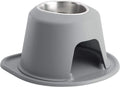 WeatherTech Pet Feeding System Single High 32oz 8in. Stainless Bowl - Dark Grey