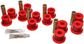 Energy Suspension GM 2 & 4 X Rear Spring Bushing - Red