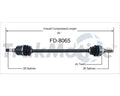NEW CV AXLE