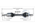 NEW CV AXLE