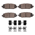 DFC 18-25 Jeep Wrangler Rear 5000 Advanced Ceramic Brake Pads and Hardware Kit
