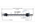 NEW CV AXLE