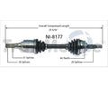 NEW CV AXLE