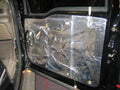 DOOR CUSTOM INSULATION KIT POLYMER BLACK BACKING SILVER