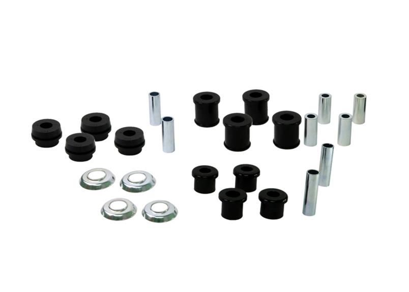Control arm strut rod kit 12 Bushings 8 Tubes 4 Washers Grease