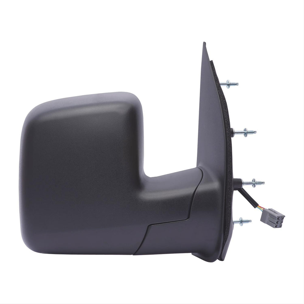 09 FORD ECONOLINE VAN RH POWER FOLDAWAY OE MIRROR TEXTURED BLACK SINGLE GLASS