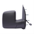 09 FORD ECONOLINE VAN RH POWER FOLDAWAY OE MIRROR TEXTURED BLACK SINGLE GLASS