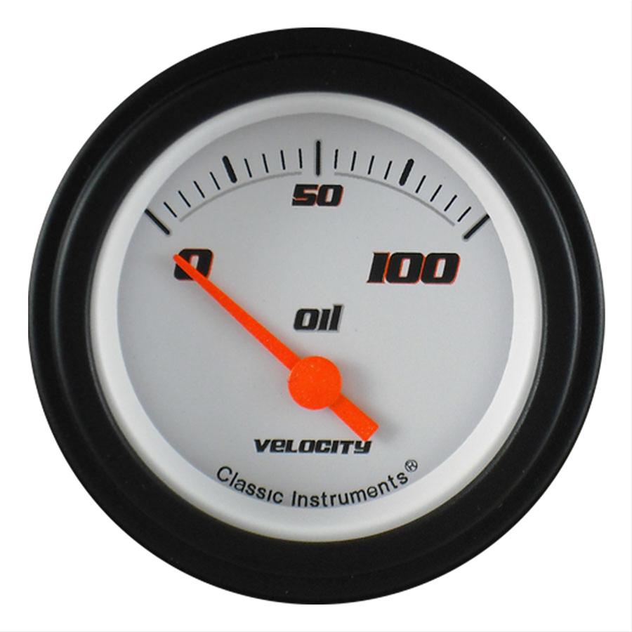 VELOCITY WHITE 2IN OIL PR / 100 PSI