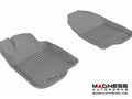 3D MAXpider 2008-2012 Chevrolet Malibu Kagu 1st Row Floormat - Gray