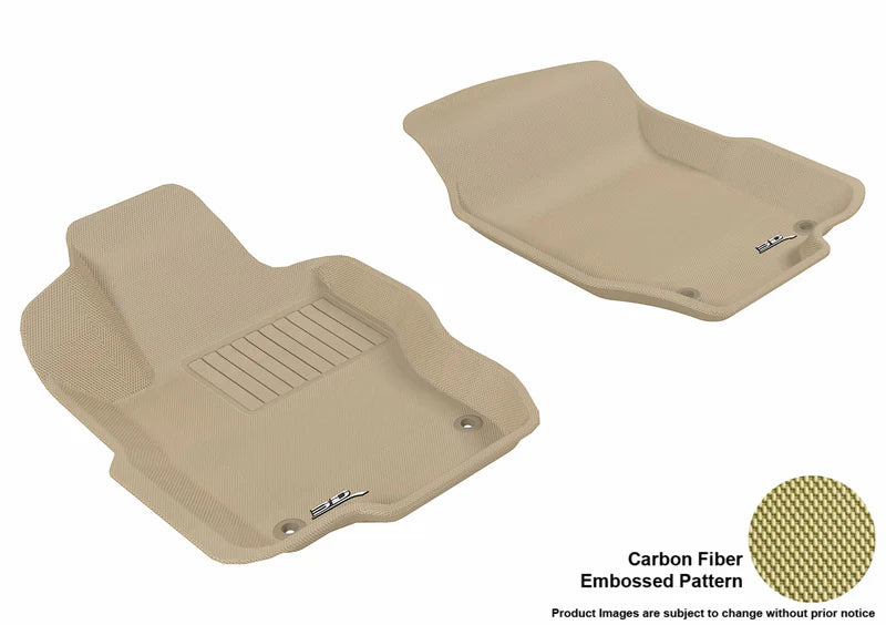 3D KAGU FLOOR MAT 1ST ROW TAN