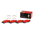 Brembo 04-06 Infiniti QX56/05-06 Nissan Armada Front Premium NAO Ceramic OE Equivalent Pad