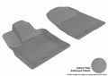 3D MAXpider 2011-2012 Dodge/Jeep Durango/Grand Cherokee Kagu 1st Row Floormat - Gray