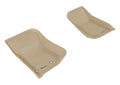 3D MAXpider 2014-2018 Jeep Wrangler JK 2-Door/Unlimited Kagu 1st Row Floormat - Tan