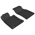 3D MAXpider 2007-2013 Mini Cooper Hardtop/Convertible/Clubman Kagu 1st Row Floormat - Black