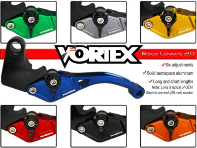 Vortex Racing H-L220 K750 Clutch Lever Long- Red