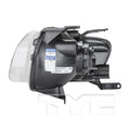 RH HEADLAMP LENS/HOUSING FORD ESCAPE 20012004