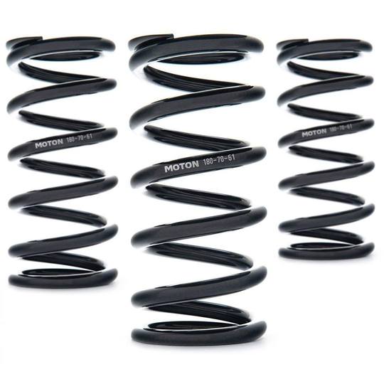 AST Helper Springs - 70mm Length x 65 N/mm Rate x 75mm ID - Set of 2