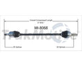 NEW CV AXLE
