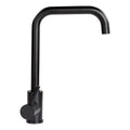 SQUARE GOOSENECK FAUCET BLACK MATTE (RETAIL BOX)