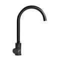 CURVED GOOSENECK FAUCET BLACK MATTE (RETAIL BOX)