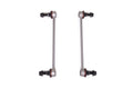 Street Smarts 2018-2026 Jeep Wrangler JL RoMR JL Rear Sway Bar End Links (Pair) - (Fits 2.5 - 3.5 Lift Kits) Silver 74001004