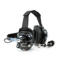 Rugged Radios H41 Behind the Head (BTH) Headset for 2-Way Radios - Carbon Fiber