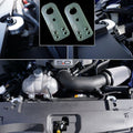 UPR 15-24 Billet Radiator Hold Down Pair - Polished 1056-14