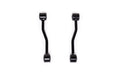 Street Smarts 2018-2026 Jeep Wrangler JL Gladiator JT RoMR JL JT Front Sway Bar End Links (Pair) - (Fits 2.5 - 3.5 Lift Kits) Black 74001003