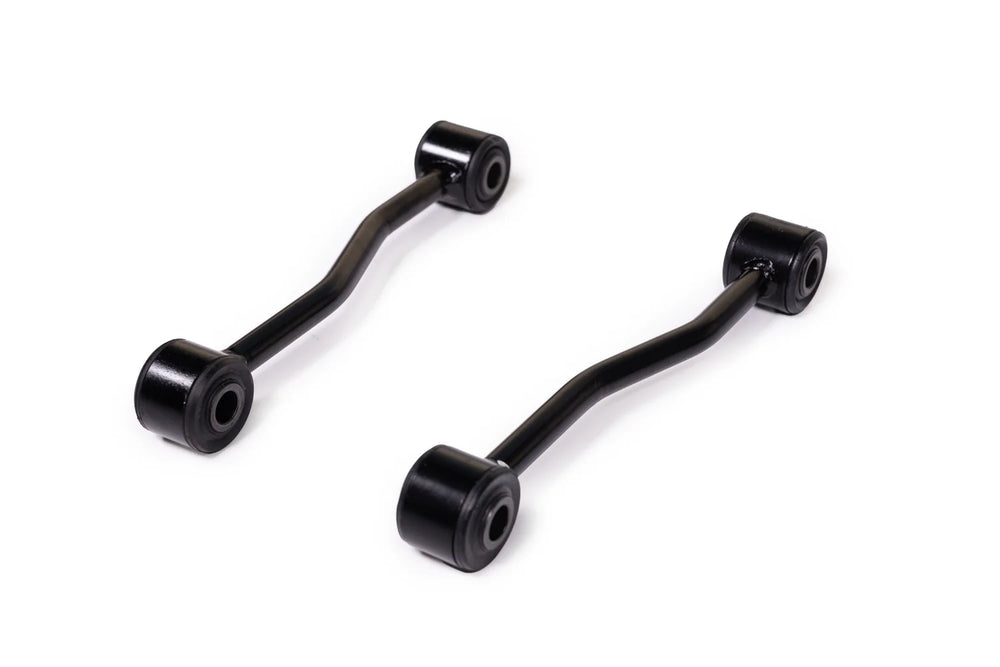 Street Smarts 2018-2026 Jeep Wrangler JL Gladiator JT RoMR JL JT Front Sway Bar End Links (Pair) - (Fits 2.5 - 3.5 Lift Kits) Black 74001003
