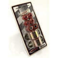 Suspension Stabilizer Bar Bushing Kit, Front, Red, 25mm; 84-01 XJ