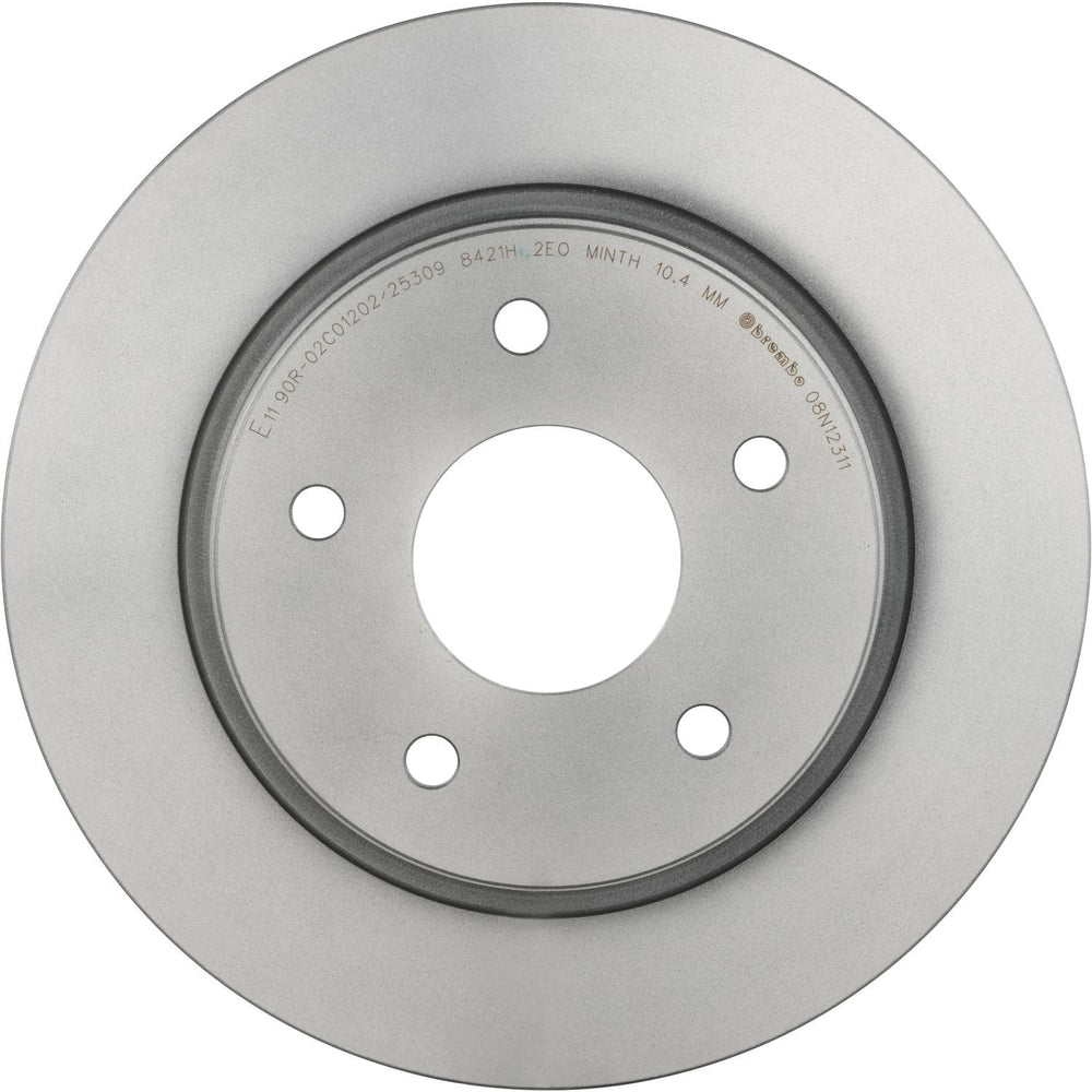 Brembo 08-16 Chrysler Town & Country/09-14 VW Routan Rear Premium UV Coated OE Equivalent Rotor