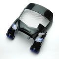 Cycra 24-25 Yamaha YZ250F/FX/ 23-25 YZ450F/FX Vented Stadium Plate - BLUE