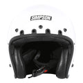 LTS CHOPPER HELMET US WHITE MD