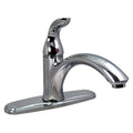 KITCHEN FAUCET W/ SPRAY 8IN HIARC HYBRID 1 LEVER CERAMIC DISC CHROME