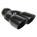 HIPOLISHED 409SS PARALLEL DUAL EXHAUST TIP 3IN ID