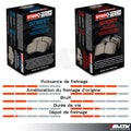 Street Brake Pads w/Shims and Hardware