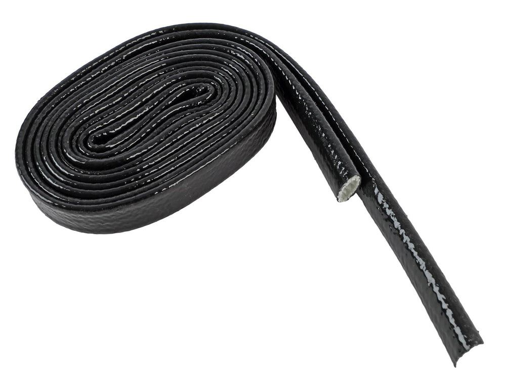 SILICONE COATED FIRE HEAT SHIELD SLEEVE FOR FUEL LINES BRAKE LINES WIRE LOOMS
