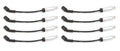 Moroso GM LS/LT 8.5mm Ultra 40 11in Long Wire Set w/Alum Heatshield - Black