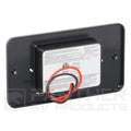 COMBINATION CARBON MONOXIDE/PROPANE ALARM BLACK FLUSH MOUNT 12VDC HARD WIRE