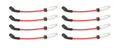 Moroso GM LS/LT 8.5mm Ultra 40 11in Long Wire Set w/Alum Heatshield - Red