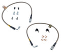 StopTech 05 Chrysler 300C 5.7L V8 w/ Vented Rear Disc Stainless Steel Front Brake Lines