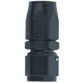 Fragola -20AN Straight Power Flow Hose End - Black