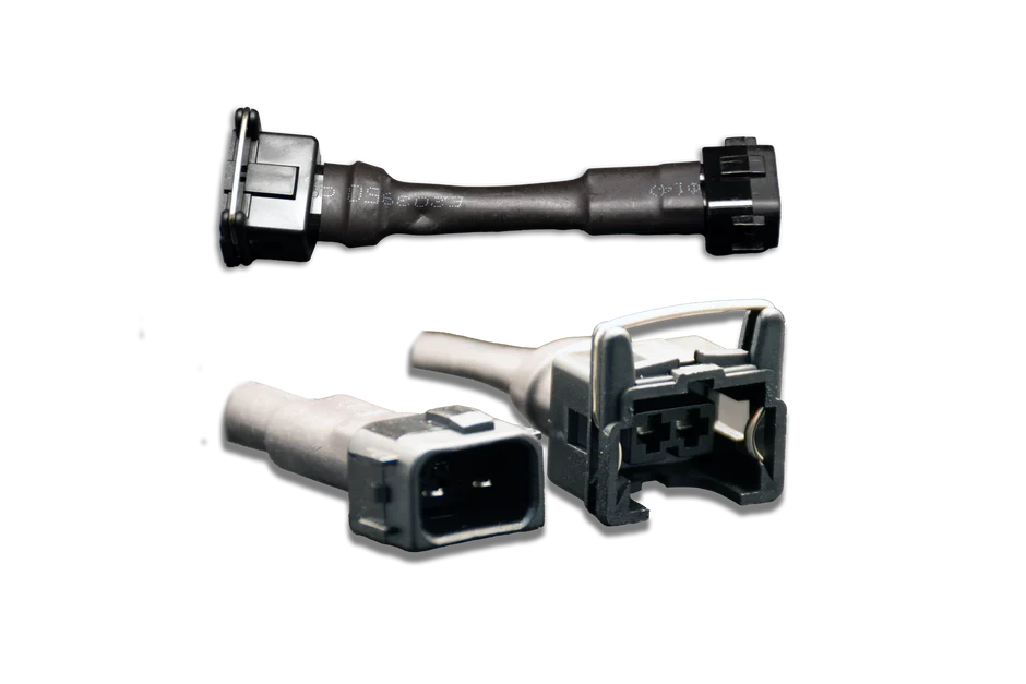 Fuel Injector Clinic Set of 6 Jetronic/EV1 (female) to Honda OBD2 (male) injector plug adaptors