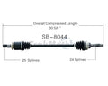 NEW CV AXLE