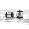 Megan Racing Rear Knuckle Bushing Lexus IS300 01-05 JZX90 100 98-05 GS300 GS400 2pcs ( Connect To Rear Lower Arm) MSRP $83 7x5x4 2lbs